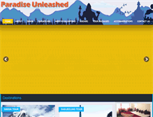 Tablet Screenshot of paradiseunleashed.com